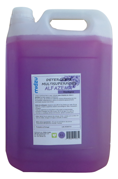 Detergente Multisuperfcies Midzu - Alfazema 5 L