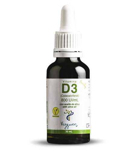 Vitamina D3 Famlia Veggunn