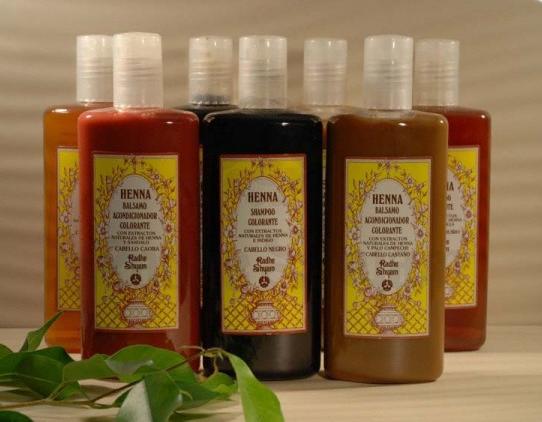 Champ colorante Henna para cabelos louros 250 ml - Radhe Shyam