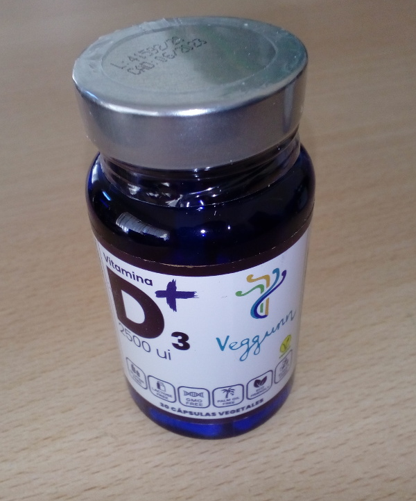 Vitamina D3 2500 ui Veggunn