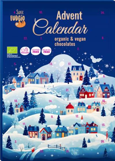 Calendrio do Advento BIO vegano - sem glten