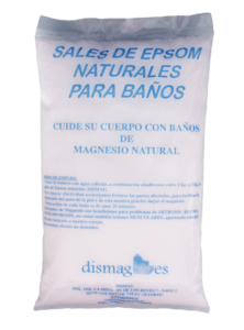 Sais de Epsom para banho 2 Kg Dismag