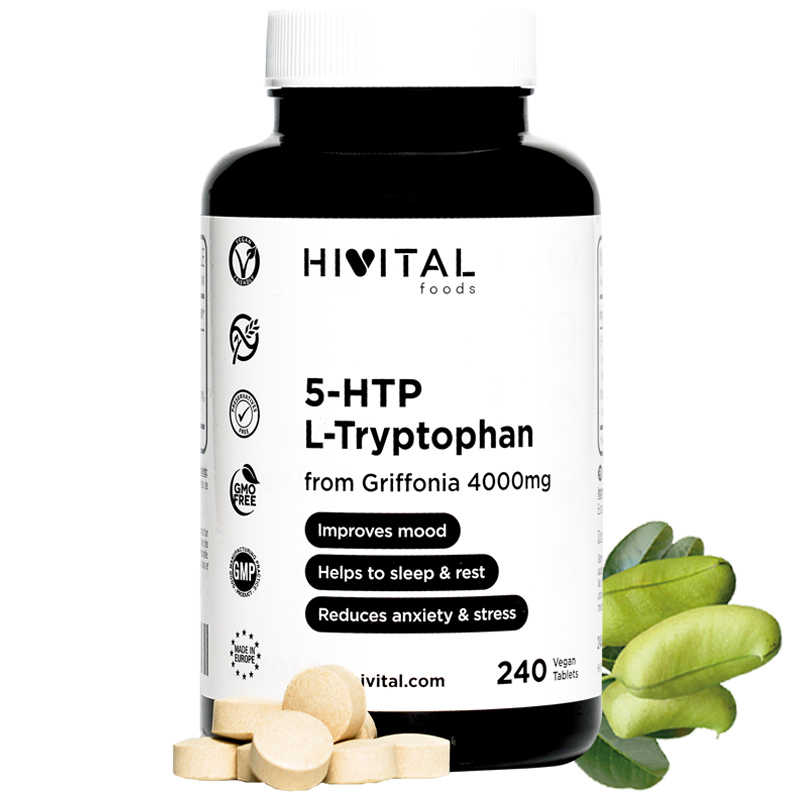 5-HTP Triptófano 100 mg Hivital