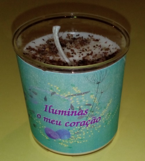 Vela cera de soja - aroma camomila