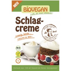 Creme vegetal biolgico para bater - sem glten