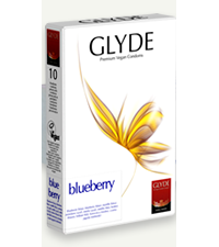 Preservativos mirtilo Glyde (10 unid.)